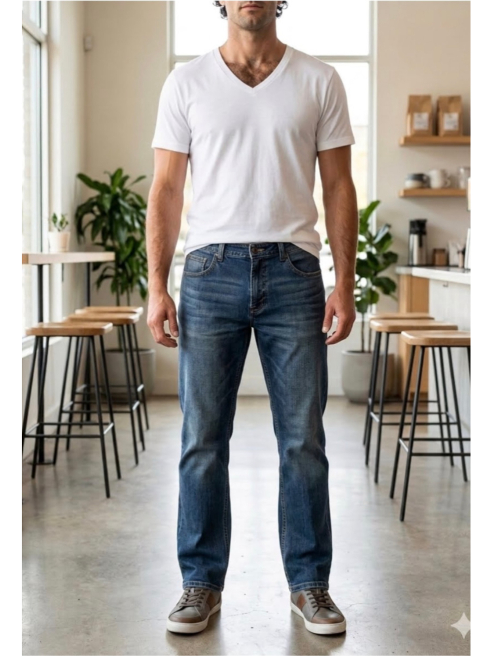 Men's Prana Relaxed Straight Fit Jeans Dark Wash size 36x30 Axiom Jeans 90's Y2K